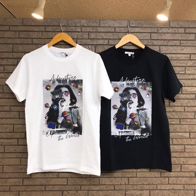 ????5月新作????8014◆ガールプリント 半袖 Tシャツ