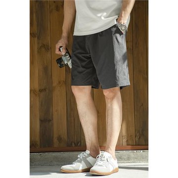 唔刃原紗防曬三防涼感短褲速干輕量化運動戶外五分褲薄款夏季男士