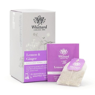 🚚快速出貨【Whittard】檸檬暖薑茶-20入茶包