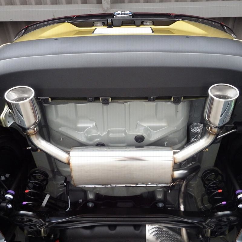 ヤリスクロス マフラー 2WD MXPJ10 MXPB10 DUALIST EX トヨタ