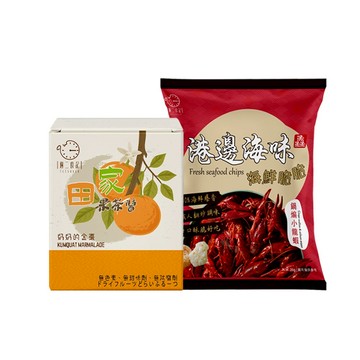 週二食記 田家果茶醬240g+港邊海味 26g