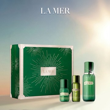 【LA MER海洋拉娜】平衡水柔亮禮物組｜超能平衡精華露150ml+30ml+15ml｜願你時刻清爽自信