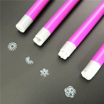 🎀秋冬新款🎀美甲印章筆套裝花卉圖案指甲塗鴉筆花卉繪畫指甲刷印章筆美甲工具