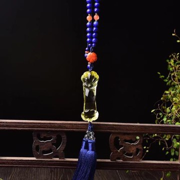 汽車掛件車內飾品車載裝飾后視鏡吊墜水晶貔貅飾男士吊飾配飾網紅