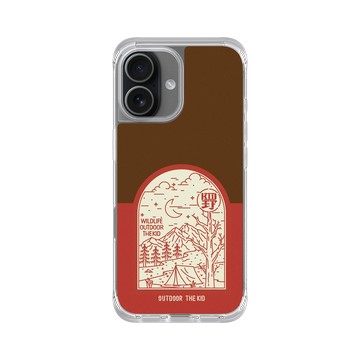 iPhone 17 ClearX (MagSafe 兼容) 晶透白 - KID - 夜宿露營KID