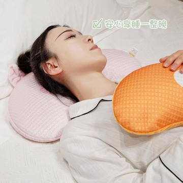 卡通蕎麥枕頭護頸助睡眠學生宿舍單人枕家用午睡枕兒童睡覺可拆洗