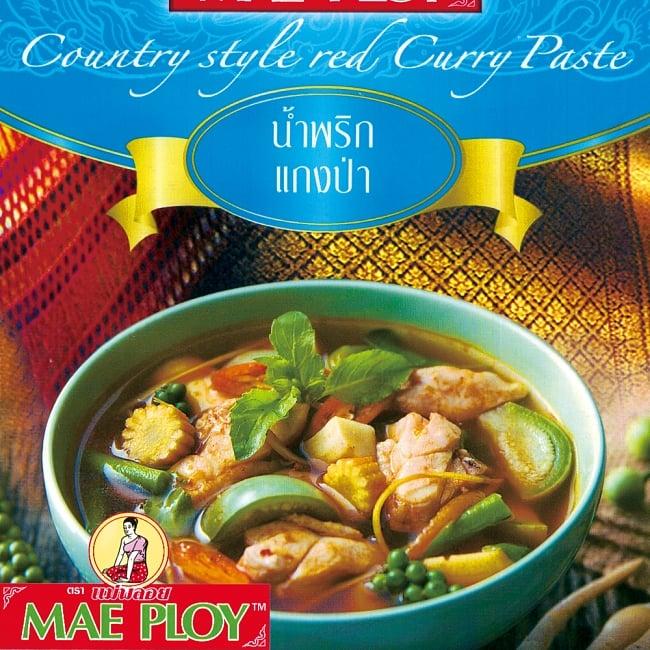 タイカレー MAE PLOY タイ料理 カントリー風 レッド ペースト 50g 〔MAE PLOY〕 料理の素 インド レトルト