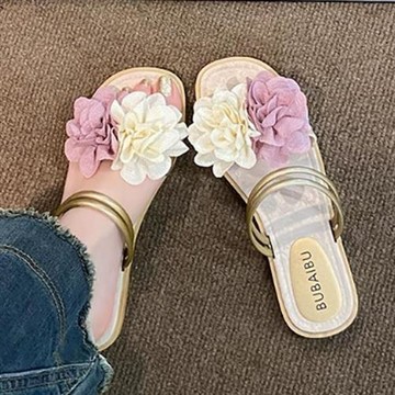 【Alice】韓國團隊設計微辣女神松糕涼鞋(包頭/厚底/涼拖鞋/洞洞鞋/增高鞋)香檳色