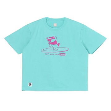 CHUMS 女款 Booby Sup Dry T-Shirt短袖上衣 薄荷綠_CH112540M062