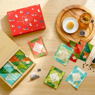 京盛宇 十全十美御守袋茶禮盒-10入茶包(2026馬上幸福版)