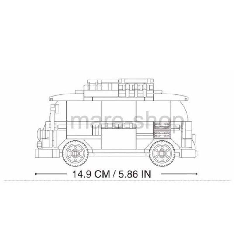 ブロック レゴ 互換 レゴ互換 テクニック クラシックカー