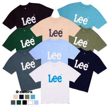 Lee 男款 韓系寬版 經典大LOGO 短袖T恤 | Modern