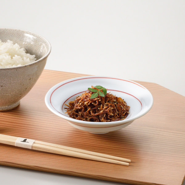 料亭の口福缶 ちりめん山椒　　缶詰 京都 料亭 お中元 お歳暮 ギフト 祝い お土産 内祝い 出産祝い 結婚内祝い 還暦祝い プレゼント