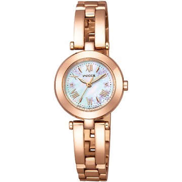 CITIZEN Wicca 公主系列 情人節推薦款 太陽能大三針女錶 開學新裝備-24mm KP5-263-11