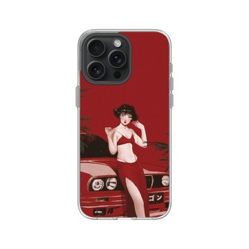 iPhone 15 Pro Max Clear 透明 - Janice Sung - Garnet 石榴石