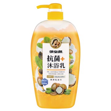 依必朗抗菌沐浴乳1000g潤澤乳油木