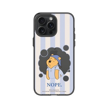 iPhone 15 Pro Max Clear 酷墨灰 - 迪士尼-小熊維尼 Disney Winnie The Pooh - 做白日夢