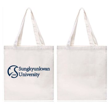 韓國成均館大學紀念品SKKU購物袋帆布包紀念環保袋女士中號拉鏈款