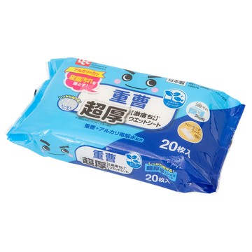 NITORI 小蘇打超厚除塵紙(濕) 20入