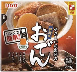 いなば食品 やさしいお出汁の静岡風おでん 270G ×6個