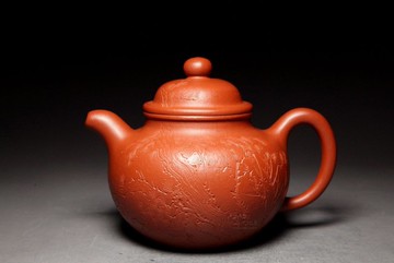 【松竹梅】國家級高級工藝美術師 柯沁鈺 黃龍山朱泥大紅袍290cc