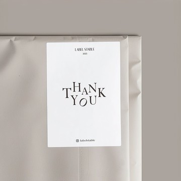 | 客製化品牌貼紙 | 出貨感謝貼紙、品牌封口貼紙