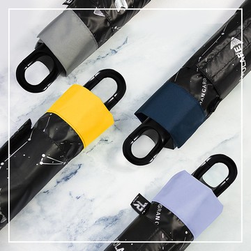 TDN星空加大降溫秒收傘自動收傘輕量大傘 一鍵秒收(丁香紫)