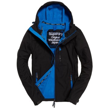 SUPERDRY 極度乾燥 男連帽外套 黑 2504