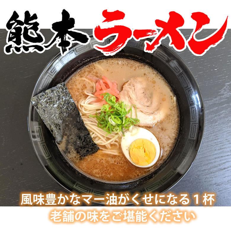 ラーメン 宮本の熊本ラーメン 送料無料 4食 生麺 豚骨ラーメン お取り寄せ 九州ラーメン ご当地ラーメン