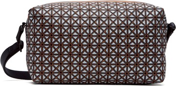 Bao Bao Issey Miyake 灰色 & 橙色 Saddle Rough 单肩包