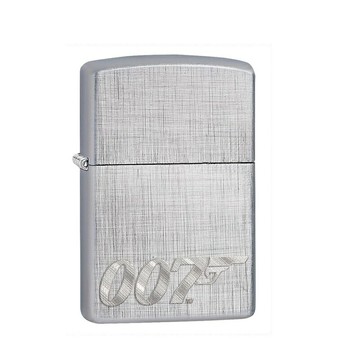 ├登山樂┤美國 Zippo James Bond 007™ 防風打火機 Linen Weave/Auto Engrave # 29562