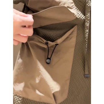 夏季輕薄網孔透氣速干休閑套裝男士連帽短袖拼接設計短褲運動套裝