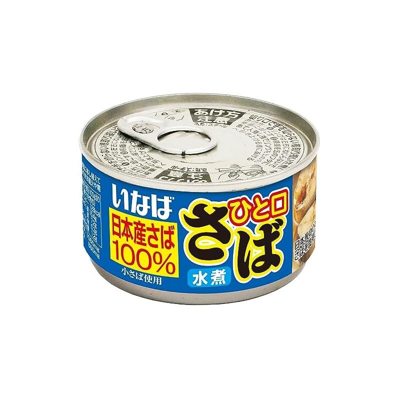 いなば食品 いなば ひと口さば水煮 115g24個 カン