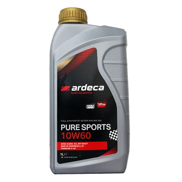 ARDECA PURE SPORTS 10W60 全合成機油 雙酯類【APP下單9%點數回饋】【299免運領券再享折扣】