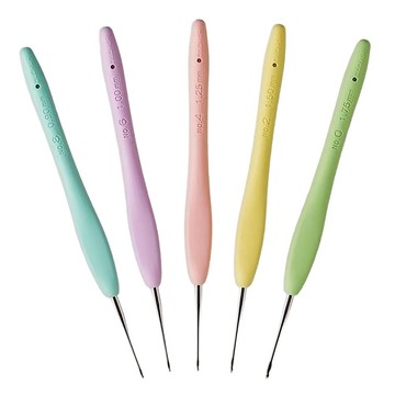 Clover 可樂牌 Amure 蕾絲鉤針組 5支  63g  1組