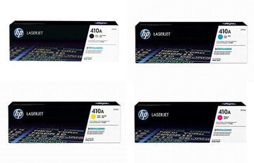 HP CF410A+CF411A+CF412A+CF413A原廠碳粉匣4色組 適用:M452dn/M452dw/M452nw/M377dw/M477fnw/M477fdw