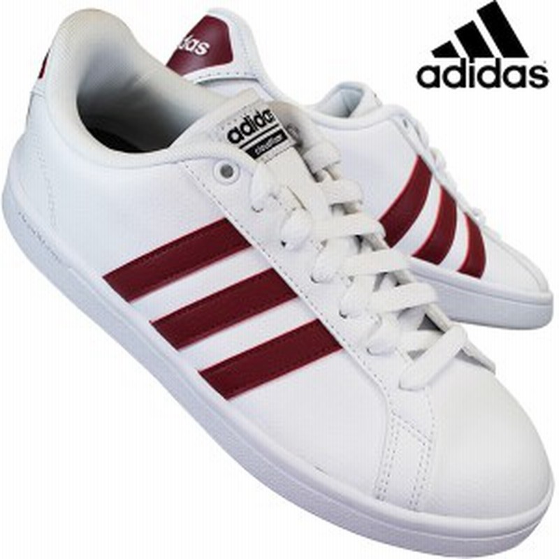 アディダス Adidas クラウドフォーム バルストライプス Cloudfoam Valstripes Da 9636 ホワイト バーガンディ メンズ レディース ジュニ 通販 Lineポイント最大1 0 Get Lineショッピング