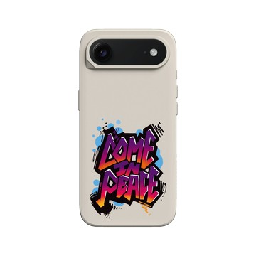 iPhone Air SolidX 貝殼灰 - Graffiti / 街頭塗鴉 - 我為和平而來