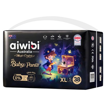 aiwibi 愛薇彼 安撫魔法褲型尿布  38片  特大碼 (XL)