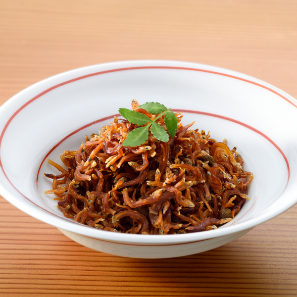 料亭の口福缶 ちりめん山椒　　缶詰 京都 料亭 お中元 お歳暮 ギフト 祝い お土産 内祝い 出産祝い 結婚内祝い 還暦祝い プレゼント