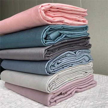 絲滑質感~外貿100支匹馬棉被套單件純棉全棉貢緞純色簡約雙人被罩