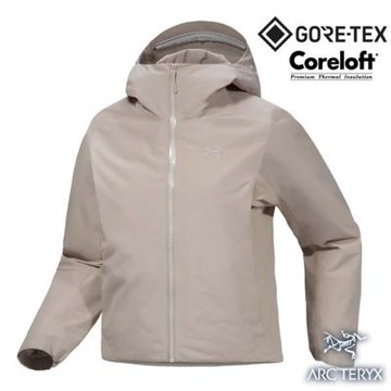 【ARCTERYX 始祖鳥】女 Solano Insulated Hoody 防水防風透氣保暖連帽化纖羽絨外套.風衣.夾克.大衣.X000010542 盧恩褐
