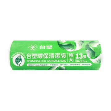 台塑 環保 清潔袋 垃圾袋 (特大) (透明) (70L) (80*95cm) X 30捲