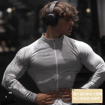 【百搭實穿】🔥  Breathedivinity 2026男運動速幹緊身衣健身拉鏈外套彈力情侶