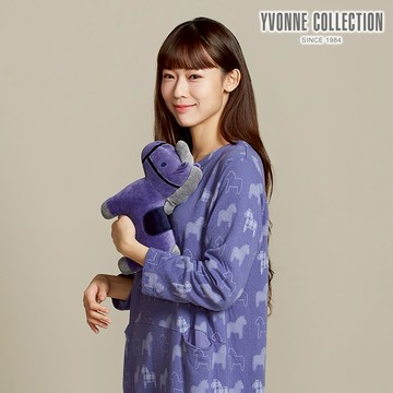 【YVONNE以旺傢飾】冰島馬小玩偶-星光紫