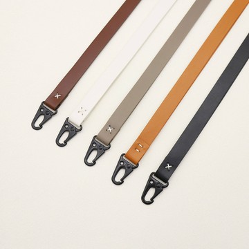 『百貨屋二號』PU皮革純手工掛繩鑰匙扣相機卡套工作牌手機掛繩防丟可定制