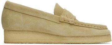 Clarks Originals 米色 Wallabee 乐福鞋
