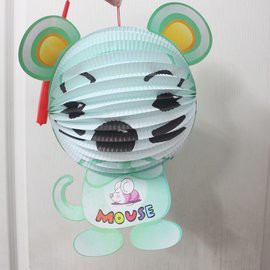 老鼠燈籠 鼠年燈籠 Q版十二生肖造型紙燈籠(老鼠造型/附電池)/一個入{促99}【APP滿額下單10%點數(單一帳號最高1000點)】4/30止