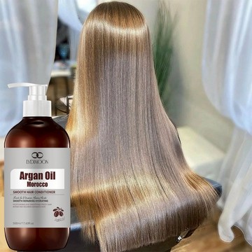 堅果油護髮素 保濕潤髮護髮 潤髮乳護發霜500ml 減少乾枯分叉改善燙染損傷深層補水保濕 滋養頭皮髮芯