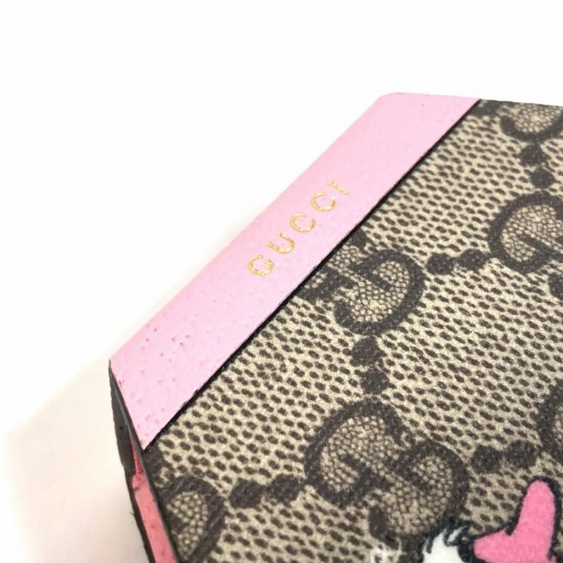 うぱGUCCI×Disney グッチ×ディズニー コラボノート デイジー GUCCI - グッチ GUCCI デイジーダック GGスプリーム ディズニー